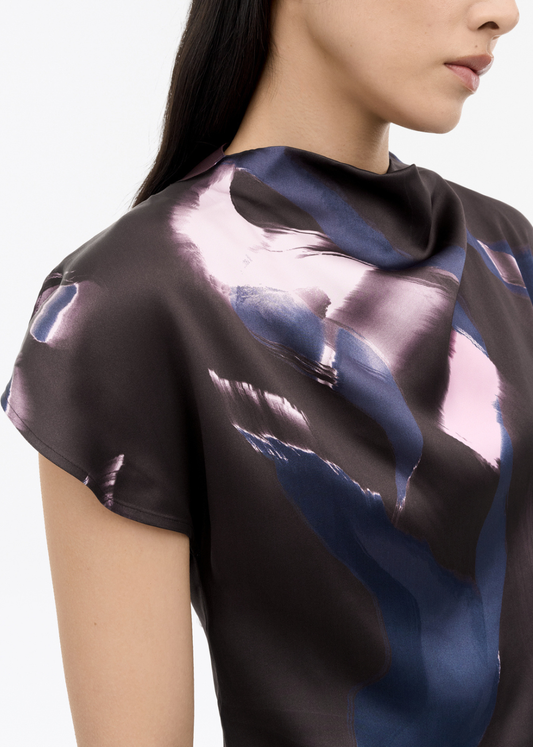 Lei Printed Blouse