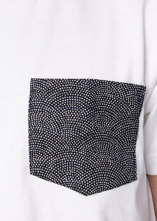 Pocket Tee - Kimono Dots